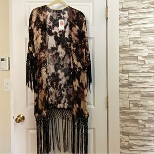 Torrid sheer duster size 00/0